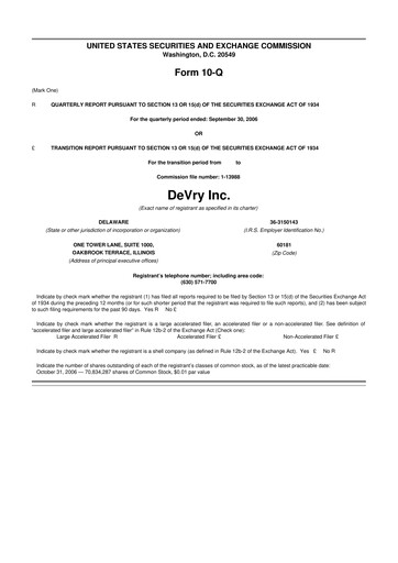 Thumbnail Adtalem Global Education
 10-Q Quarterly Report FY 