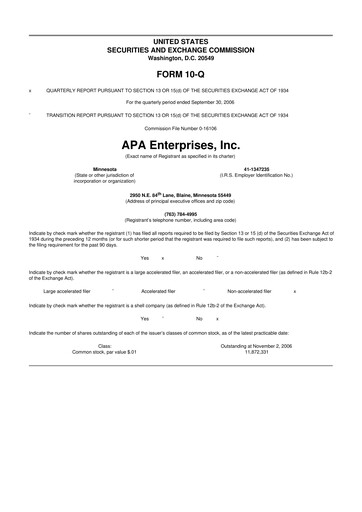 Thumbnail Clearfield 10-Q Quarterly Report FY 