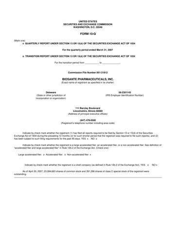 Thumbnail ANI Pharmaceuticals 10-Q Quarterly Report FY 