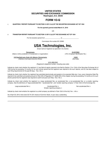 Thumbnail Cantaloupe 10-Q Quarterly Report FY 