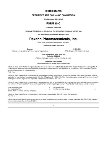 Vorschaubild Opus Genetics 10-Q Quartalsbericht  