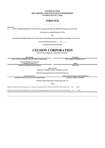 Thumbnail Imunon 10-K Annual Report 2011