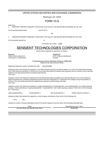 Thumbnail Sensient Technologies
 10-Q Quarterly Report FY2013 