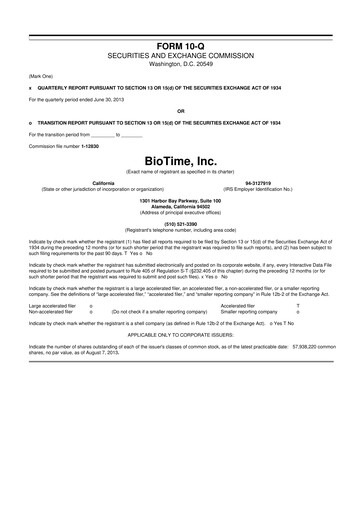 Thumbnail Lineage Cell Therapeutics
 10-Q Quarterly Report FY2013 