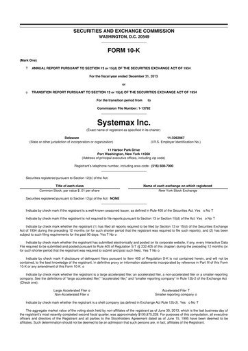 Thumbnail Global Industrial Company 10-K Annual Report 2013