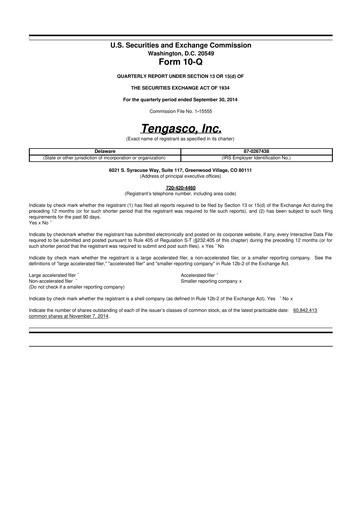 Thumbnail Riley Exploration Permian 10-Q Quarterly Report FY2014 