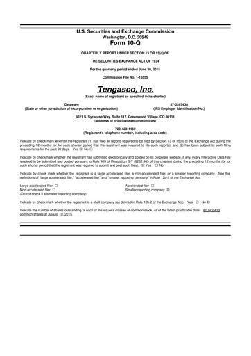 Thumbnail Riley Exploration Permian 10-Q Quarterly Report FY2015 