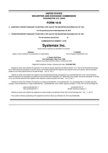 Thumbnail Global Industrial Company 10-Q Quarterly Report FY2015 