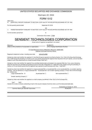 Thumbnail Sensient Technologies
 10-Q Quarterly Report FY2016 