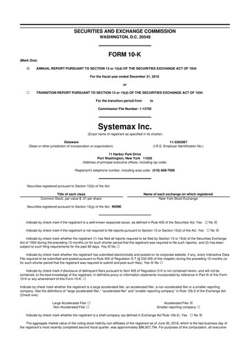 Thumbnail Global Industrial Company 10-K Annual Report 2016