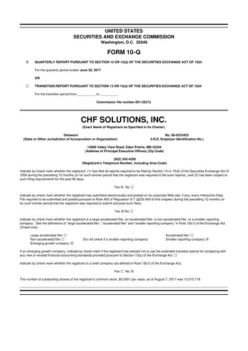 Thumbnail Nuwellis 10-Q Quarterly Report FY2017 