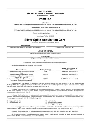 Thumbnail WM Technology 10-Q Quarterly Report FY2019 