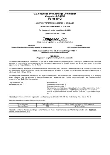 Thumbnail Riley Exploration Permian 10-Q Quarterly Report FY2020 