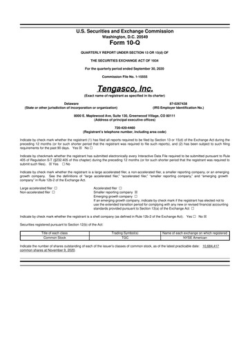 Thumbnail Riley Exploration Permian 10-Q Quarterly Report FY2020 