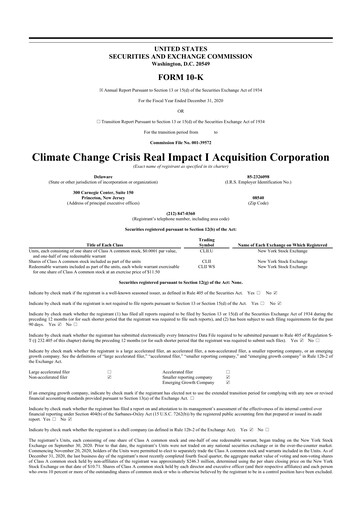 Miniature EVgo 10-K Rapport annuel 2020