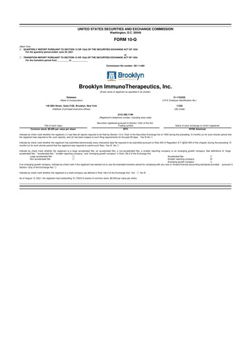 Thumbnail Eterna Therapeutics 10-Q Quarterly Report FY2021 
