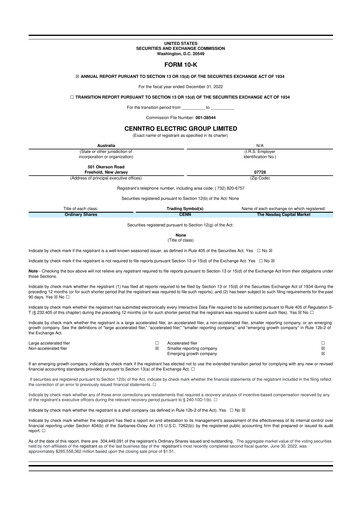 Thumbnail Cenntro Inc. 10-K Annual Report 2022