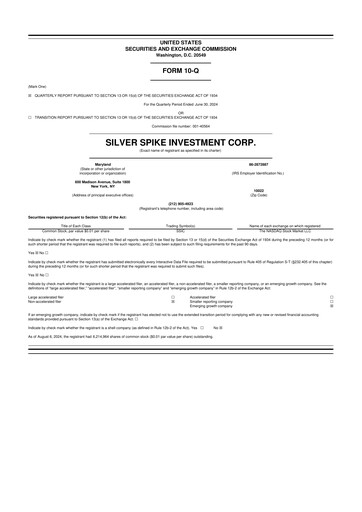 Miniature Chicago Atlantic BDC 10-Q Rapport trimestriel 2024 