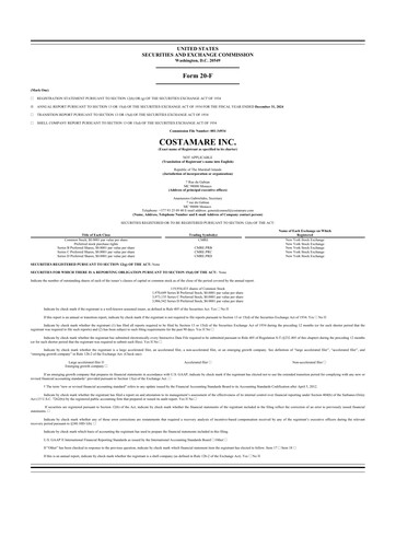 Thumbnail Costamare
 20-F Annual Report 2024