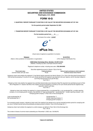 Thumbnail ePlus 10-Q Quarterly Report FY2026 