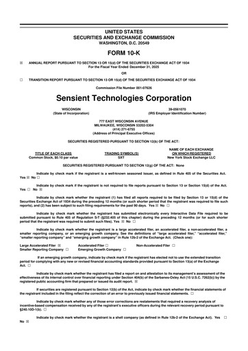 Thumbnail Sensient Technologies
 10-K Annual Report 2025