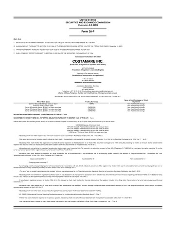 Thumbnail Costamare
 20-F Annual Report 2025
