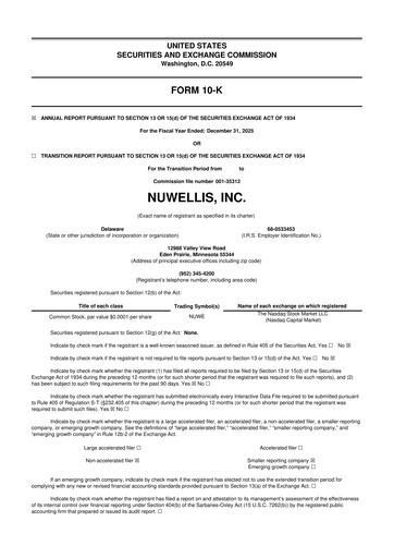 Thumbnail Nuwellis 10-K Annual Report 2025