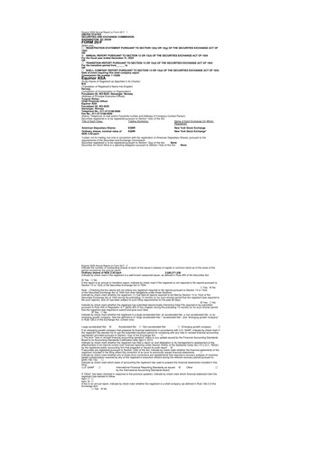 Vorschaubild Equinor 20-F Jahresbericht 2025
