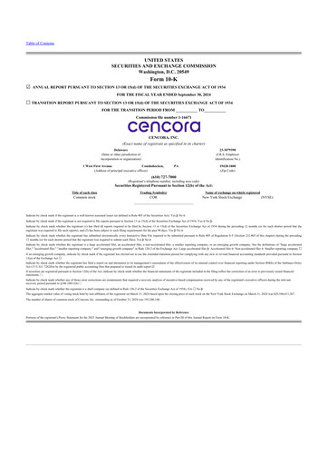 Thumbnail Cencora 10-K Annual Report 2024