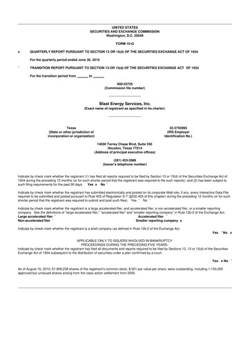 Thumbnail PEDEVCO
 10-Q Quarterly Report FY 