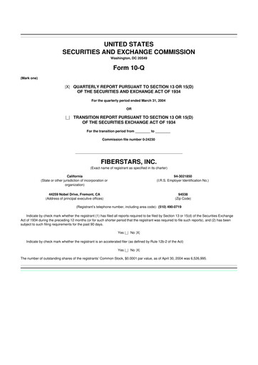 Thumbnail Energy Focus 10-Q Quarterly Report FY 