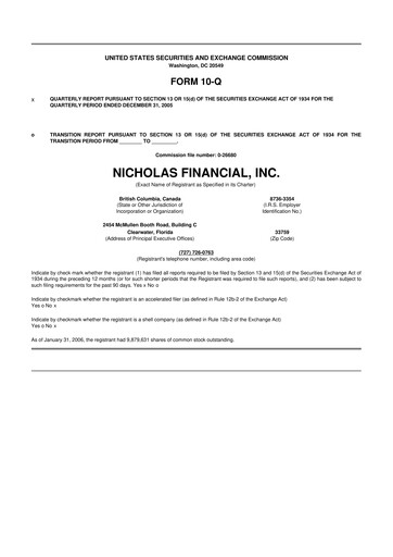 Thumbnail Old Market Capital Corporation 10-Q Quarterly Report FY 