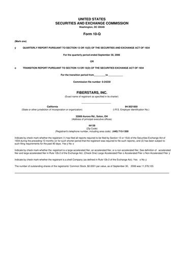 Thumbnail Energy Focus 10-Q Quarterly Report FY 