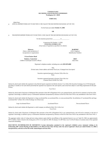 Thumbnail FuelCell Energy
 10-K Annual Report 