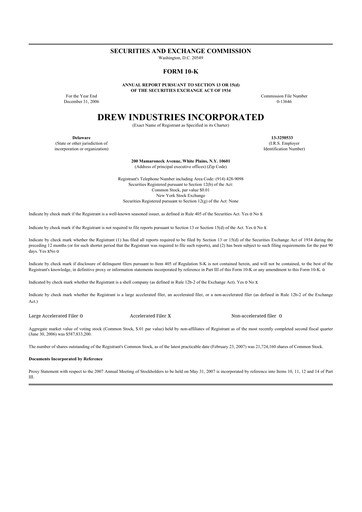 Thumbnail LCI Industries
 10-K Annual Report 