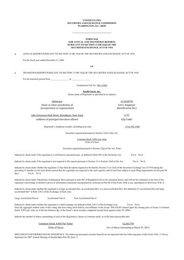 Thumbnail Intellicheck 10-K Annual Report 