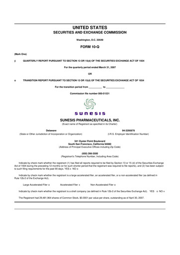 Thumbnail Viracta Therapeutics 10-Q Quarterly Report FY 