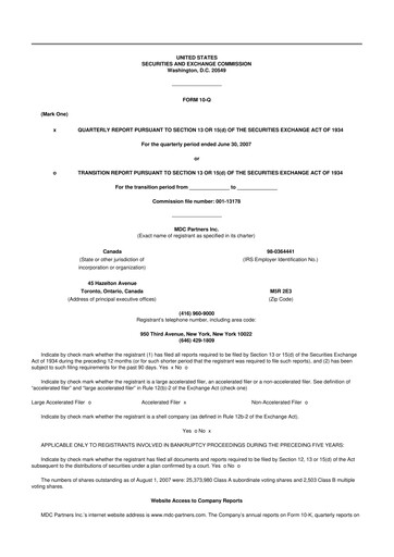Thumbnail Stagwell 10-Q Quarterly Report FY 