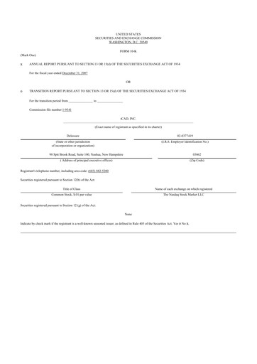 Vorschaubild iCAD 10-K Jahresbericht 