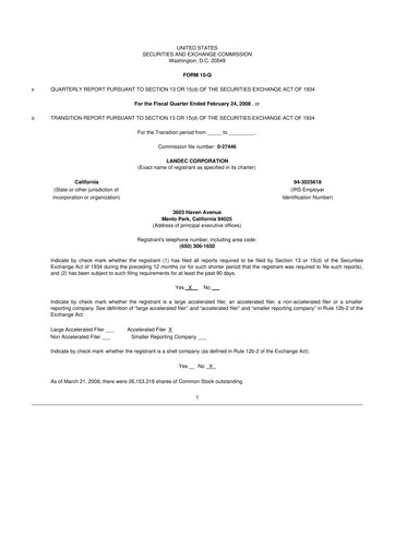 Thumbnail Lifecore Biomedical 10-Q Quarterly Report FY 