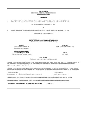 Miniature TSS, Inc. 10-Q Rapport trimestriel  