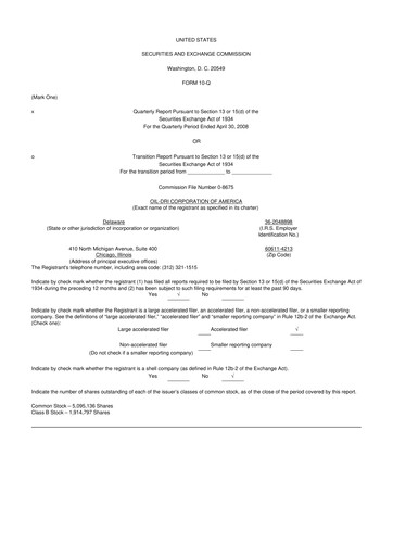 Thumbnail Oil-Dri Corporation Of America
 10-Q Quarterly Report FY 