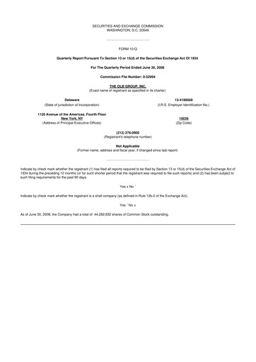 Thumbnail OLB Group 10-Q Quarterly Report FY 