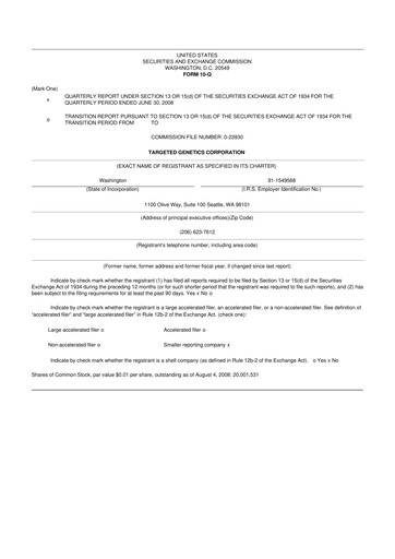 Miniature Armata Pharmaceuticals 10-Q Rapport trimestriel  