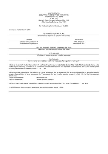 Thumbnail AIM ImmunoTech
 10-Q Quarterly Report FY 
