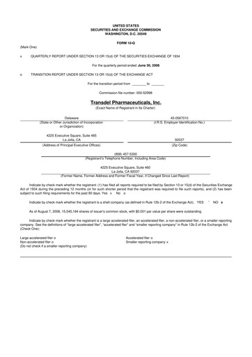 Vorschaubild Harrow, Inc. 10-Q Quartalsbericht  