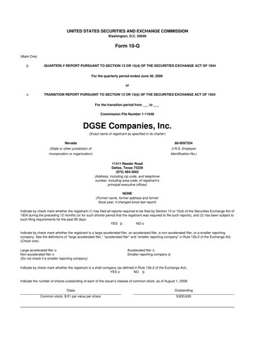 Vorschaubild Envela Corporation 10-Q Quartalsbericht  