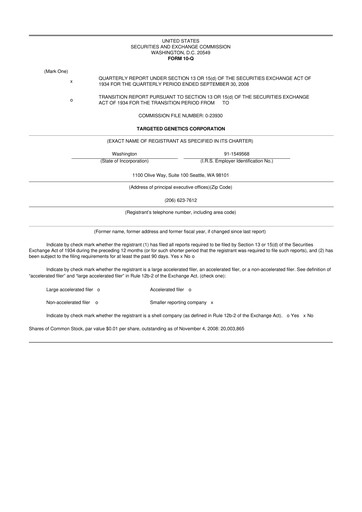 Miniature Armata Pharmaceuticals 10-Q Rapport trimestriel  