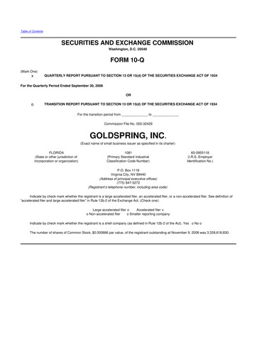 Thumbnail Comstock Inc. 10-Q Quarterly Report FY 