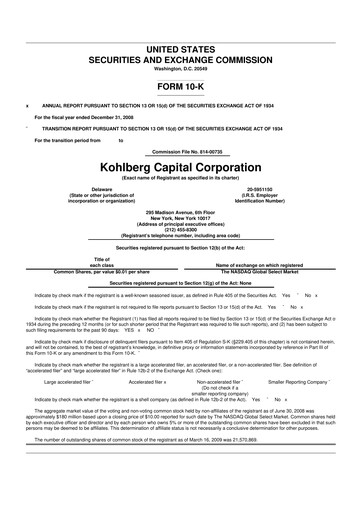 Thumbnail BCP Investment Corporation 10-K Annual Report 